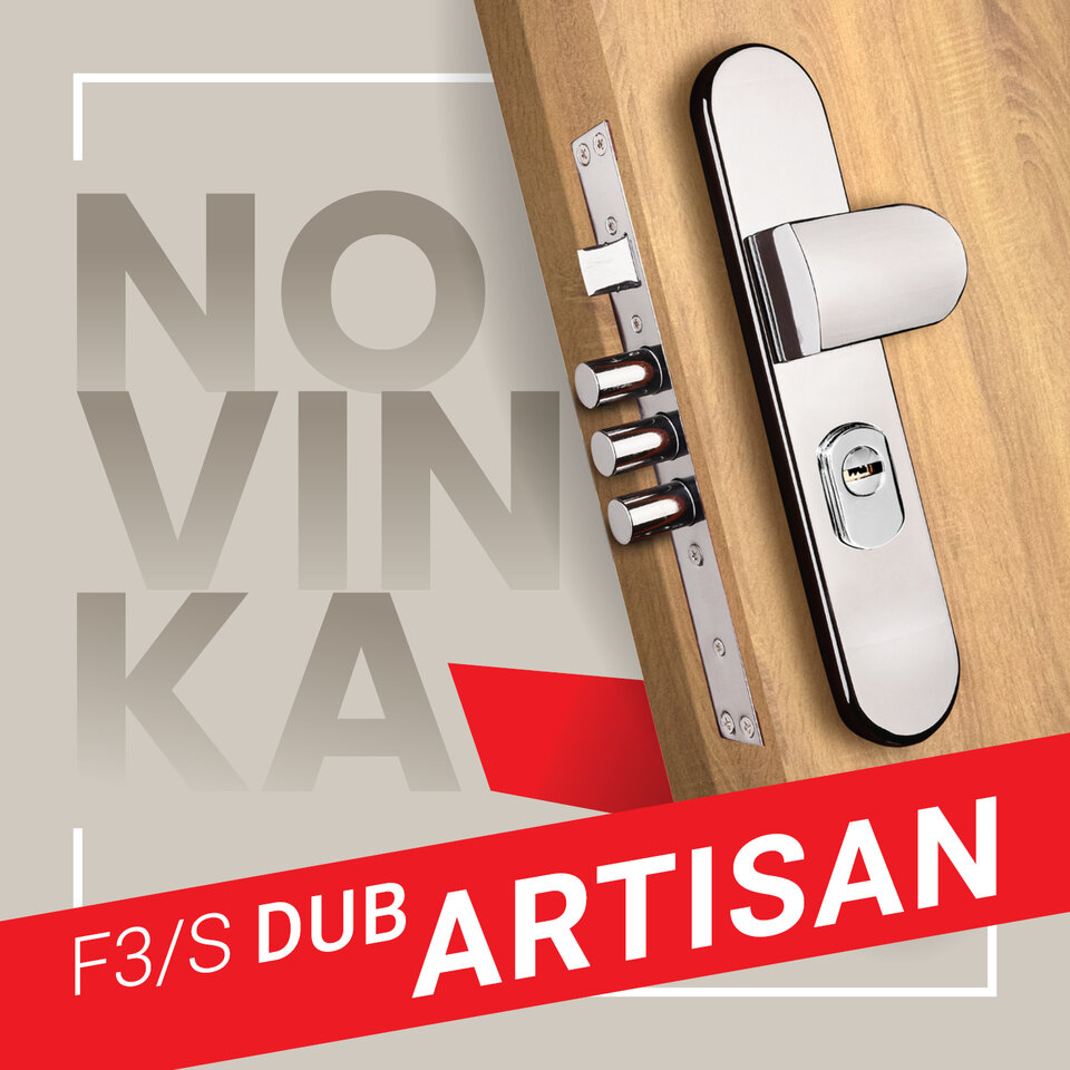 bezpečnostní dveře dub artisan