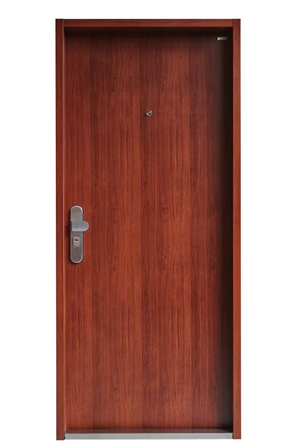 Bezpečnostní dveře Securido hladké, ořech