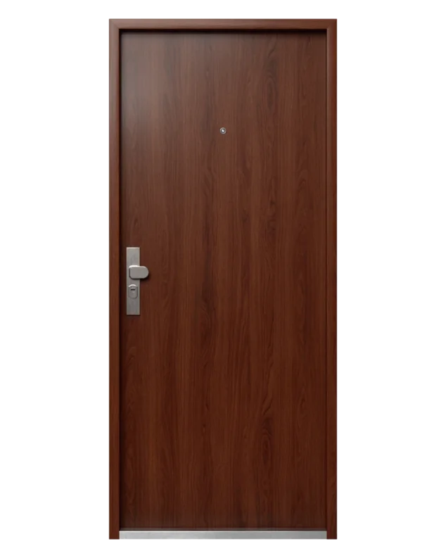 Bezpečnostní dveře Securido hladké, ořech
