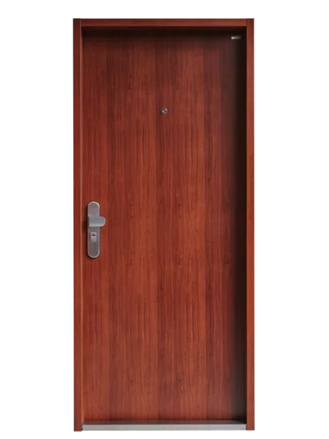 Bezpečnostní dveře Securido hladké, ořech